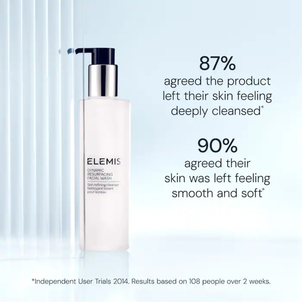 BNIB ELEMIS Dynamic Resurfacing Gel-to-Foam Facial Cleanser Wash - Picture 3 of 6
